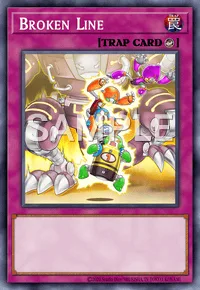 Broken Line, Yu-Gi-Oh! card, TRAP
