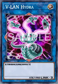 V-LAN Hydra, Yu-Gi-Oh! card, LIGHT