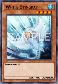 White Stingray, Yu-Gi-Oh! card, WATER