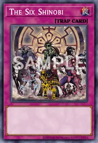 The Six Shinobi, Yu-Gi-Oh! card, TRAP