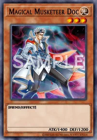 Magical Musketeer Doc, Yu-Gi-Oh! card, LIGHT