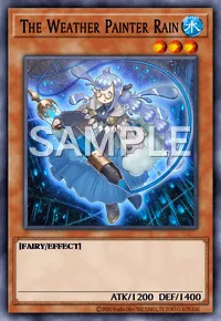 The Weather Painter Rain, Yu-Gi-Oh! card, WATER