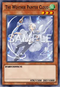 The Weather Painter Cloud, Yu-Gi-Oh! card, WIND
