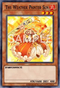 The Weather Painter Sun, Yu-Gi-Oh! card, FIRE