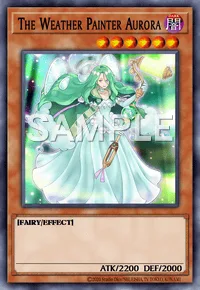 The Weather Painter Aurora, Yu-Gi-Oh! card, DARK