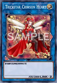 Trickstar Crimson Heart, Yu-Gi-Oh! card, LIGHT