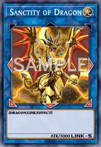 Sanctity of Dragon, Yu-Gi-Oh! card, LIGHT