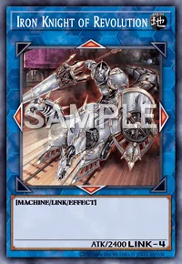 Iron Knight of Revolution, Yu-Gi-Oh! card, EARTH