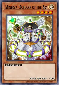 Minerva, Scholar of the Sky, Yu-Gi-Oh! card, LIGHT