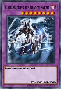 Dark Magician the Dragon Knight, Yu-Gi-Oh! card, DARK