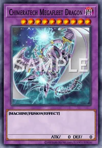 Chimeratech Megafleet Dragon, Yu-Gi-Oh! card, DARK