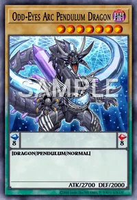 Odd-Eyes Arc Pendulum Dragon, Yu-Gi-Oh! card, DARK