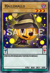 Hallohallo, Yu-Gi-Oh! card, DARK