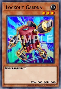 Lockout Gardna, Yu-Gi-Oh! card, EARTH