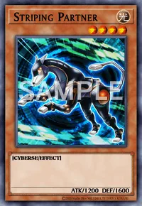 Striping Partner, Yu-Gi-Oh! card, LIGHT