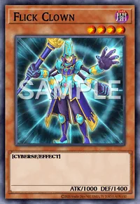 Flick Clown, Yu-Gi-Oh! card, DARK