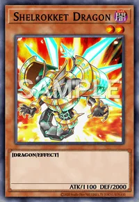 Shelrokket Dragon, Yu-Gi-Oh! card, DARK