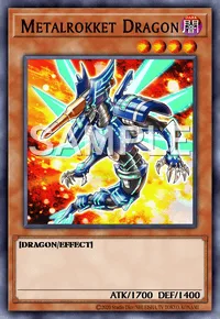 Metalrokket Dragon, Yu-Gi-Oh! card, DARK
