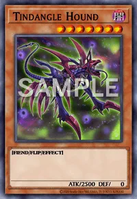Tindangle Hound, Yu-Gi-Oh! card, DARK