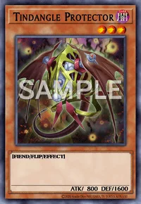 Tindangle Protector, Yu-Gi-Oh! card, DARK