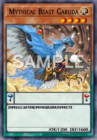 Mythical Beast Garuda, Yu-Gi-Oh! card, LIGHT