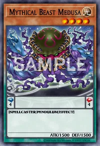 Mythical Beast Medusa, Yu-Gi-Oh! card, LIGHT