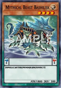 Mythical Beast Bashilisk, Yu-Gi-Oh! card, LIGHT