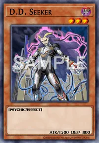 D.D. Seeker, Yu-Gi-Oh! card, DARK