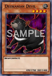 Desmanian Devil, Yu-Gi-Oh! card, EARTH