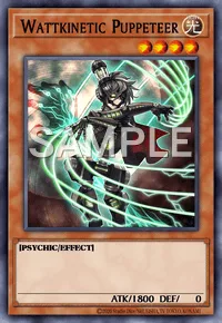 Wattkinetic Puppeteer, Yu-Gi-Oh! card, LIGHT
