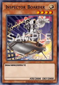 Inspector Boarder, Yu-Gi-Oh! card, LIGHT