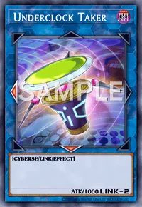 Underclock Taker, Yu-Gi-Oh! card, DARK