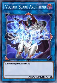 Vector Scare Archfiend, Yu-Gi-Oh! card, DARK