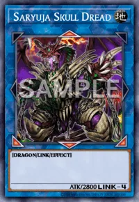Saryuja Skull Dread, Yu-Gi-Oh! card, EARTH