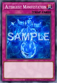 Altergeist Manifestation, Yu-Gi-Oh! card, TRAP