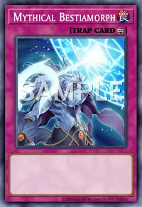Mythical Bestiamorph, Yu-Gi-Oh! card, TRAP