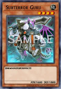 Subterror Guru, Yu-Gi-Oh! card, EARTH