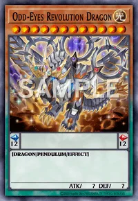Odd-Eyes Revolution Dragon, Yu-Gi-Oh! card, LIGHT