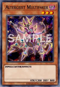 Altergeist Multifaker, Yu-Gi-Oh! card, DARK