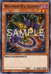Millennium-Eyes Illusionist, Yu-Gi-Oh! card, DARK