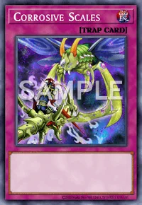 Corrosive Scales, Yu-Gi-Oh! card, TRAP