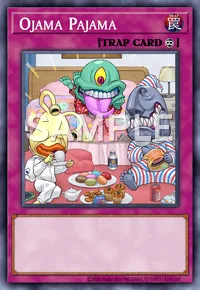 Ojama Pajama, Yu-Gi-Oh! card, TRAP