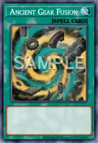 Ancient Gear Fusion, Yu-Gi-Oh! card, SPELL