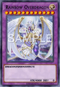 Rainbow Overdragon, Yu-Gi-Oh! card, LIGHT