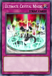 Ultimate Crystal Magic, Yu-Gi-Oh! card, TRAP