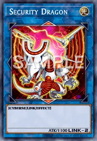 Security Dragon, Yu-Gi-Oh! card, LIGHT