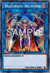 Masterking Archfiend, Yu-Gi-Oh! card, DARK