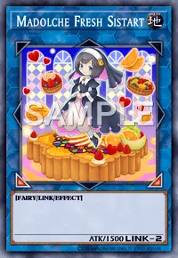 Madolche Fresh Sistart, Yu-Gi-Oh! card, EARTH