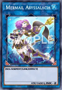 Mermail Abyssalacia, Yu-Gi-Oh! card, WATER