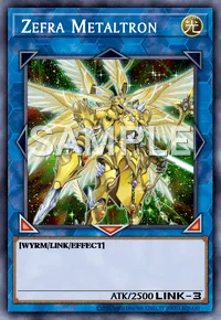 Zefra Metaltron, Yu-Gi-Oh! card, LIGHT